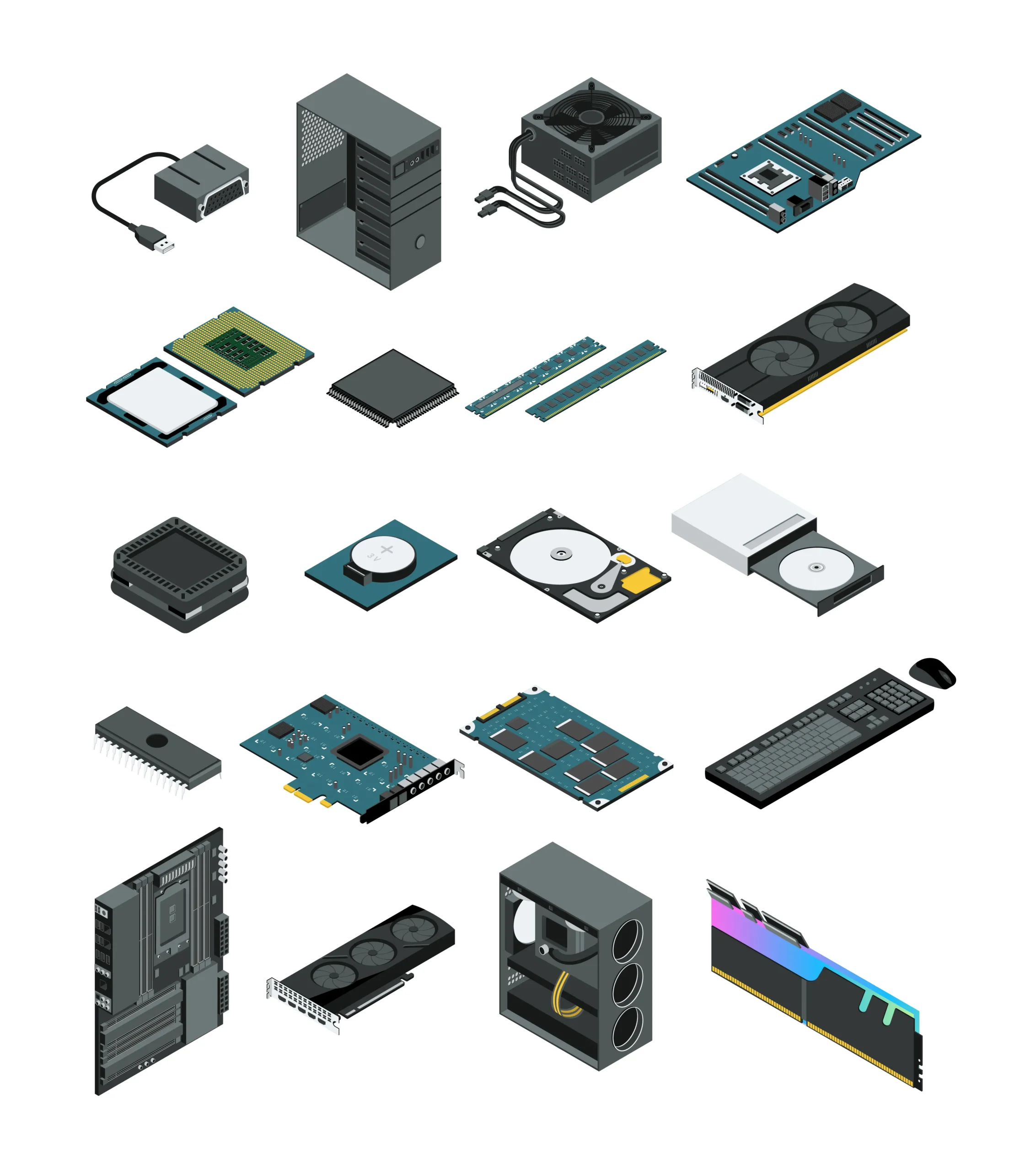 Hardware sælges hos PC Odense
